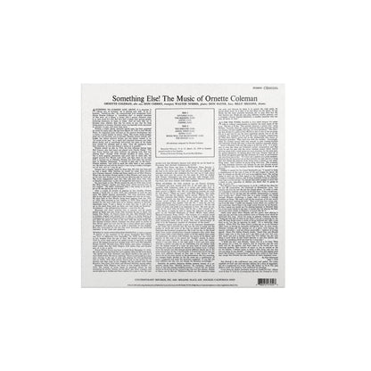 Ornette Coleman - Something Else!: The Music of Ornette Coleman - Contemporary LP { Vinyl LP }