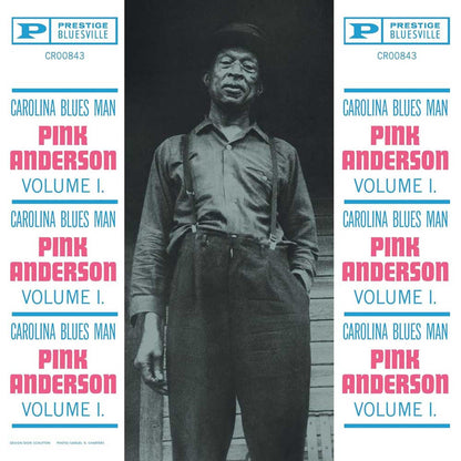 Pink Anderson - Volume 1: Carolina Blues Man - Bluesville Acoustic Sounds Series LP { Vinyl LP }