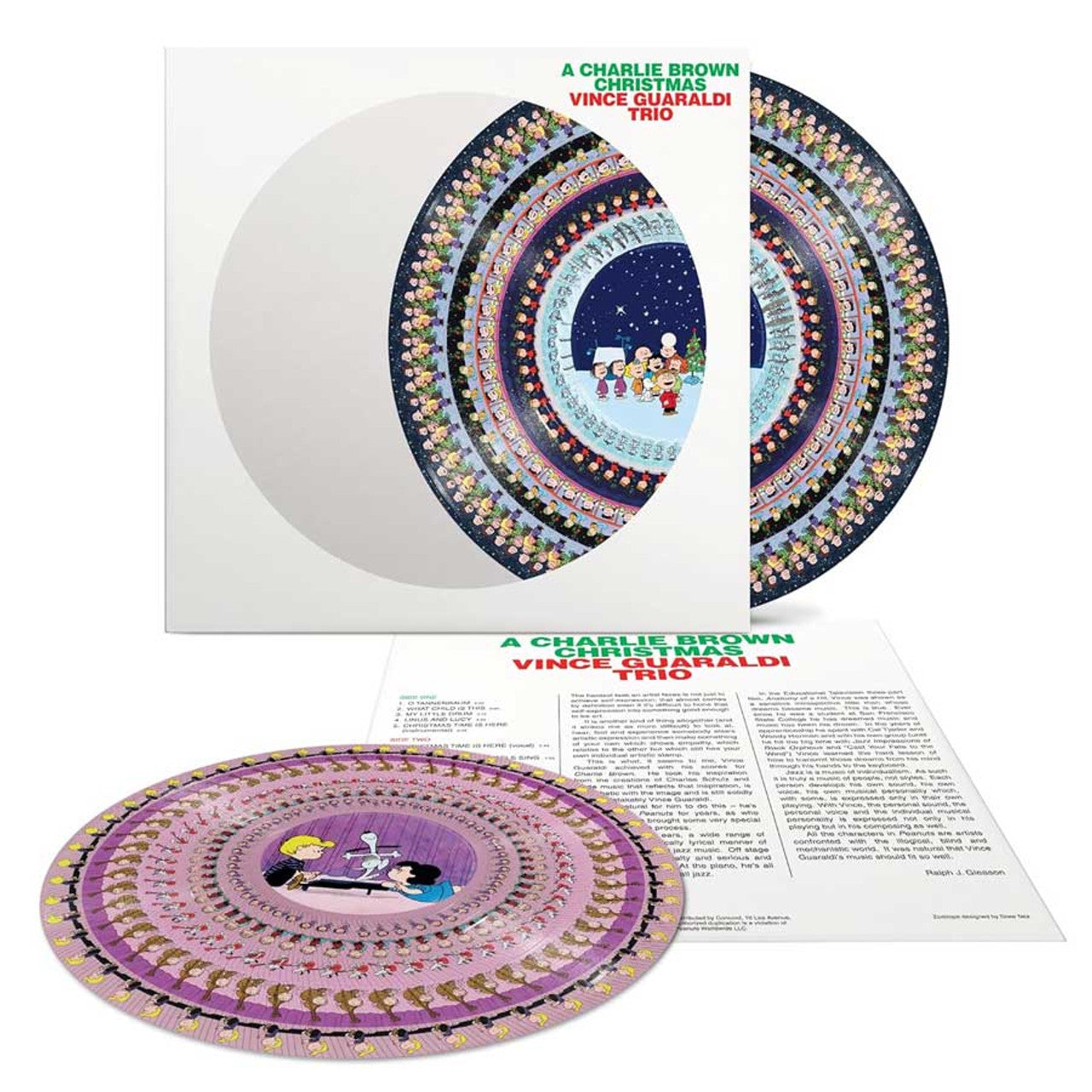 Vince Guaraldi Trio - A Charlie Brown Christmas (60th Anniversary) - Zoetrope Picture Disc LP { Vinyl LP }