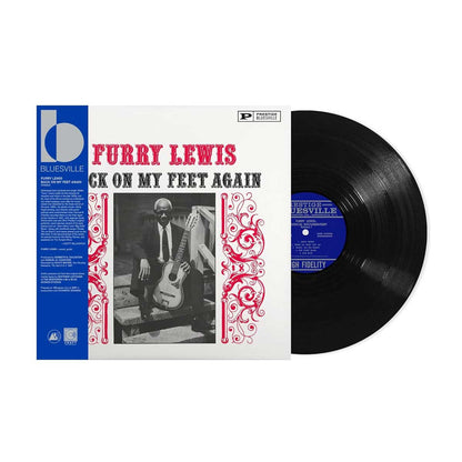 Furry Lewis - Back on My Feet Again - Bluesville Acoustic Sounds Series LP { Vinyl LP }