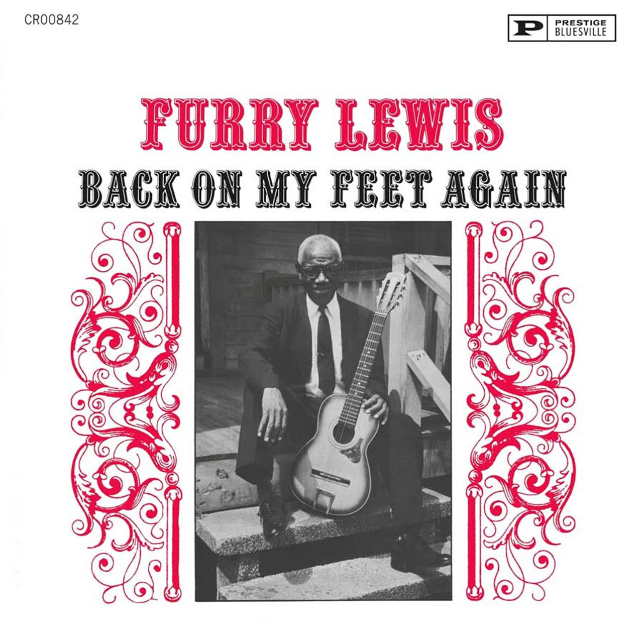 Furry Lewis - Back on My Feet Again - Bluesville Acoustic Sounds Series LP { Vinyl LP }