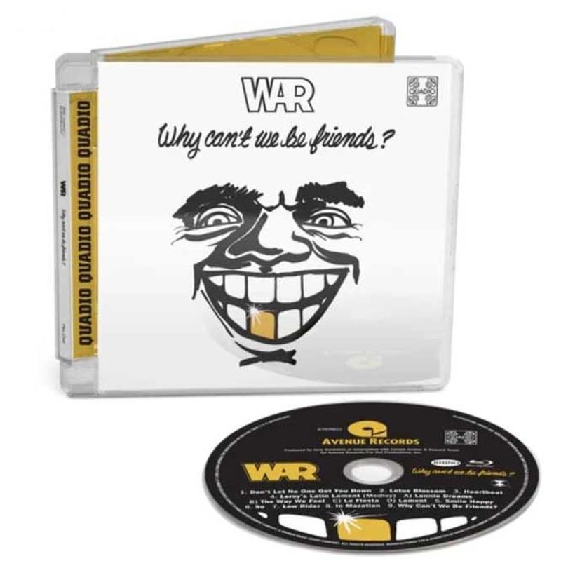 WAR - Why Can't We Be Friends? (Quadio) - Blu-Ray Audio Disc { Vinyl LP }