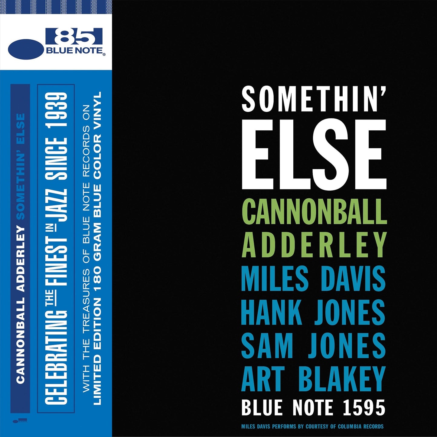 Cannonball Adderley - Somethin' Else - Blue Note Classic Indie LP { Vinyl LP }