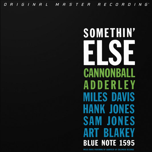 Cannonball Adderley - Somethin' Else - MFSL SACD { Vinyl LP }