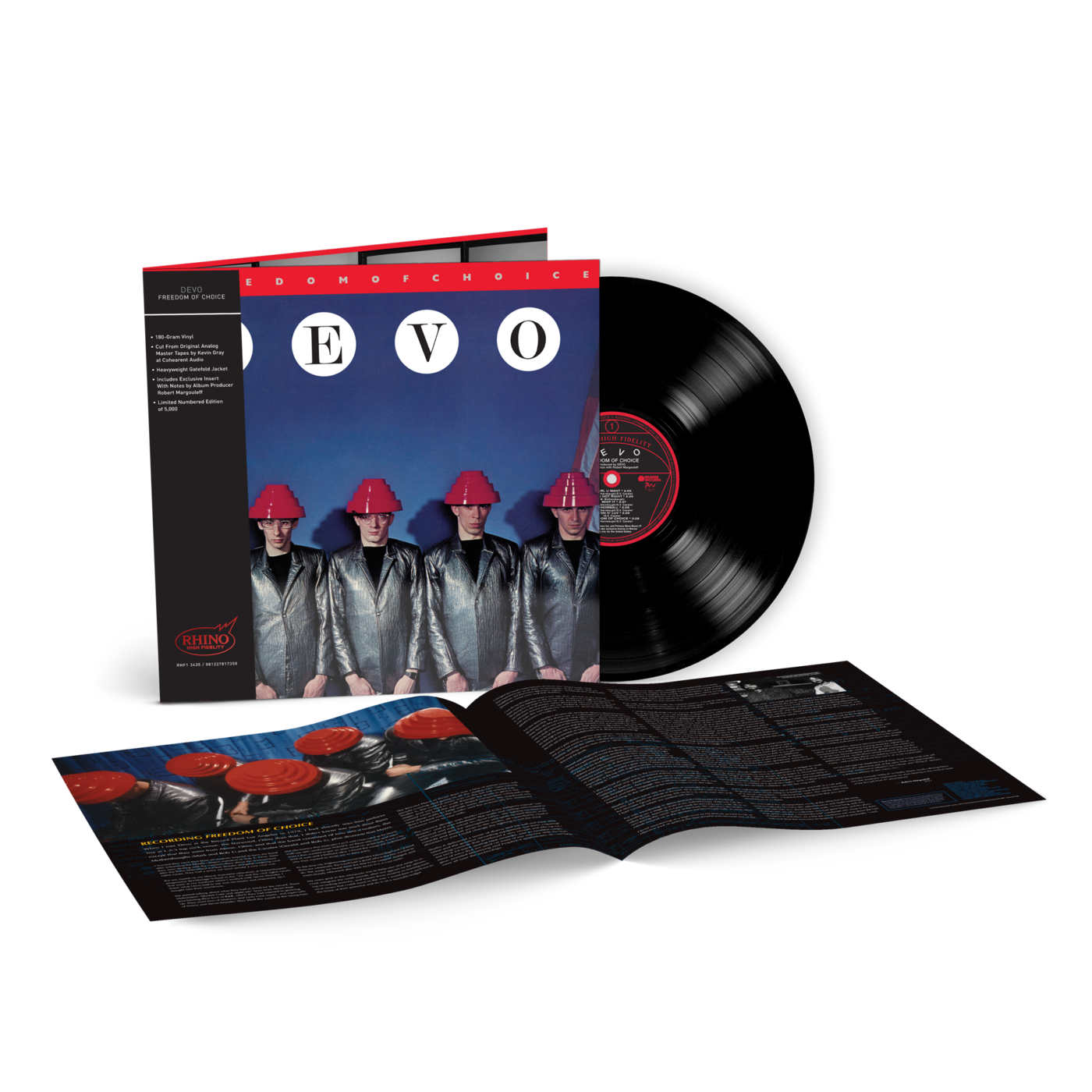 Devo - Freedom of Choice - Rhino Hi-Fi LP { Vinyl LP }