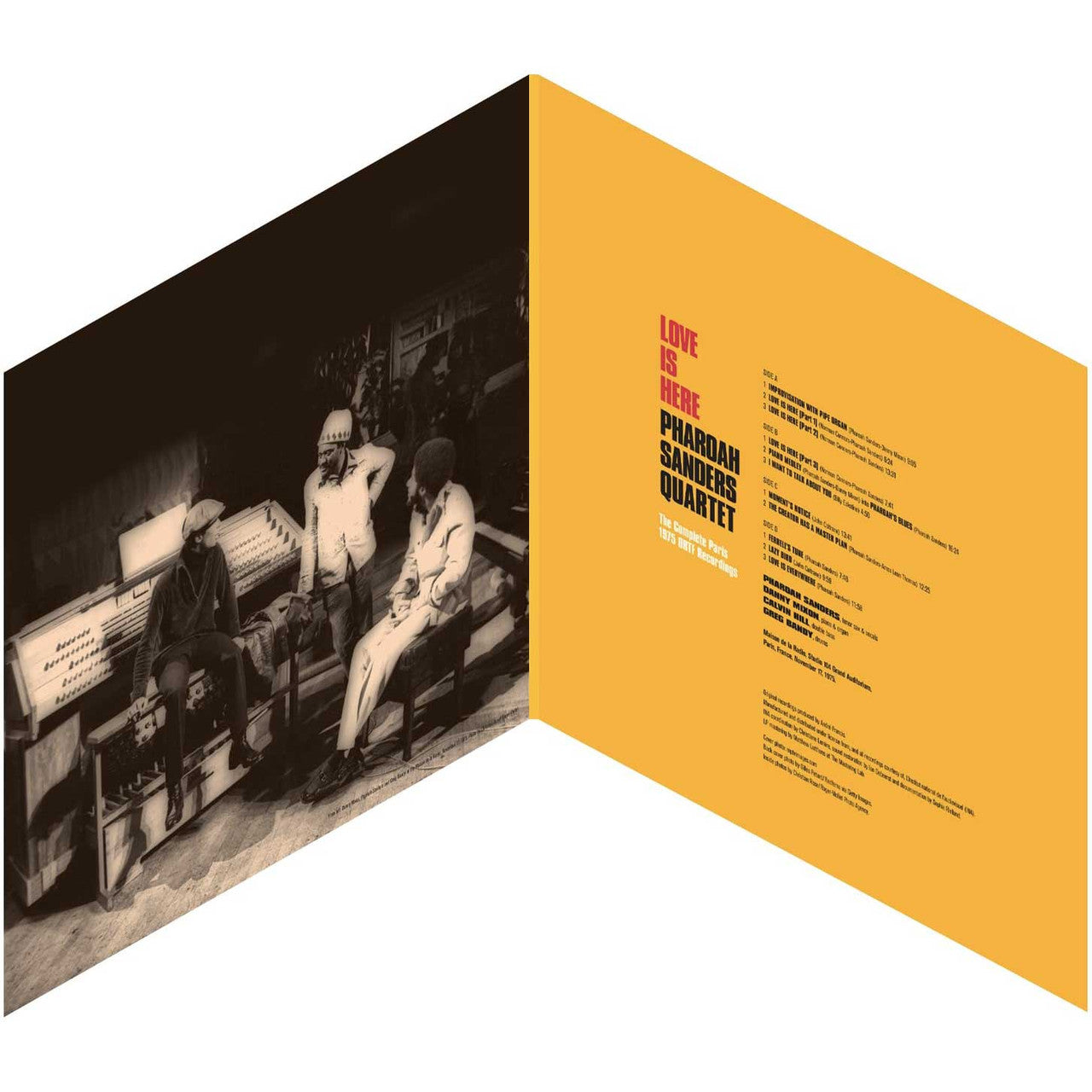 Pharoah Sanders - Love Is Here: The Complete Paris 1975 ORTF Recordings - LP { Vinyl LP }