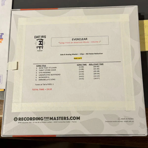 Everclear - Songs from An American Movie Vol. 1: Learning How to Smile - Yellow Ltd. Ed. - Intervention Records LP { Vinyl LP }