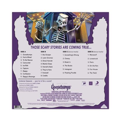 Goosebumps - Original Motion Picture Music by Danny Elfman - "HorrorLand" Color LP { Vinyl LP }
