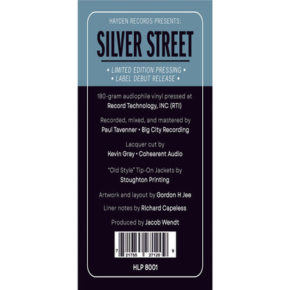 Jacob Wendt - Silver Street - LP { Vinyl LP }