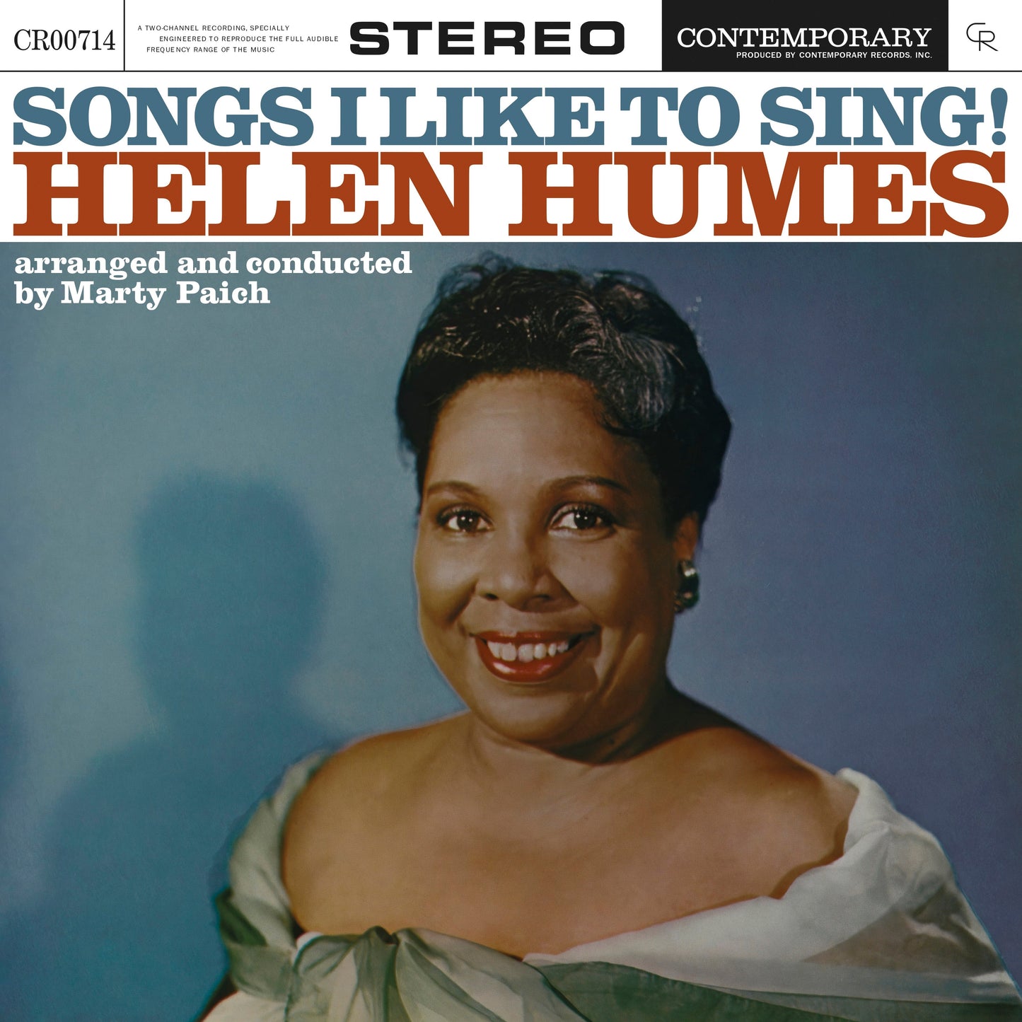 Helen Humes - Songs I Like To Sing! - Contemporary LP { Vinyl LP }
