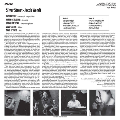 Jacob Wendt - Silver Street - LP { Vinyl LP }
