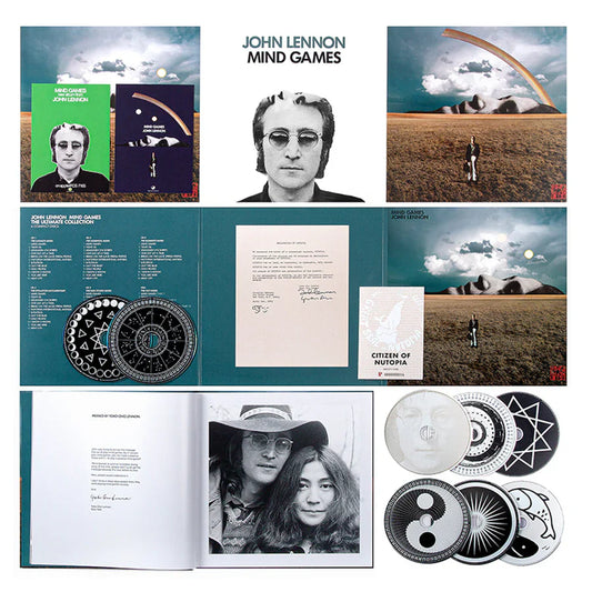John Lennon - Mind Games (The Ultimate Collection) - CD & Blu-ray Box Set { Vinyl LP }