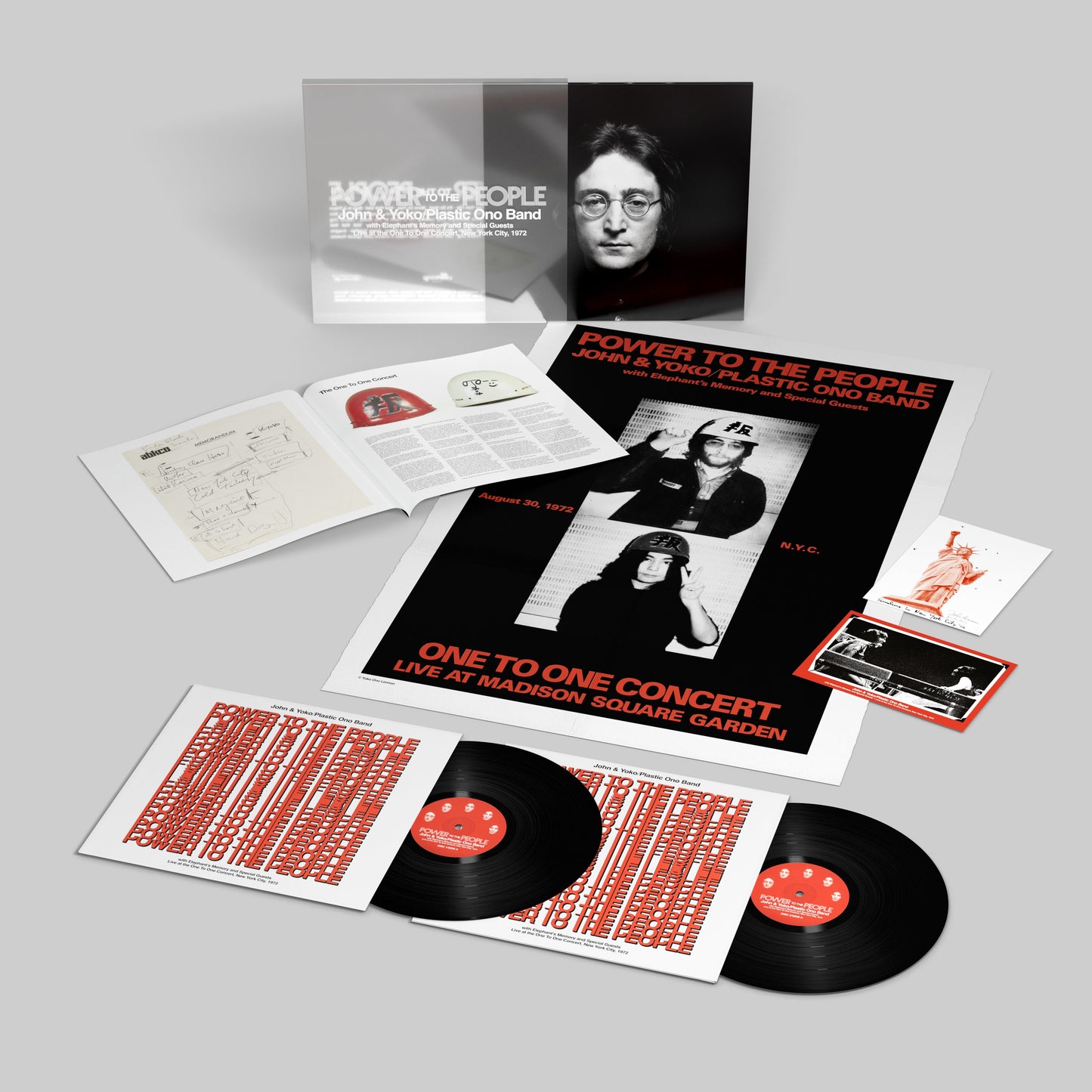 John & Yoko with Plastic Ono Band - Power to the People - LP { Vinyl LP }