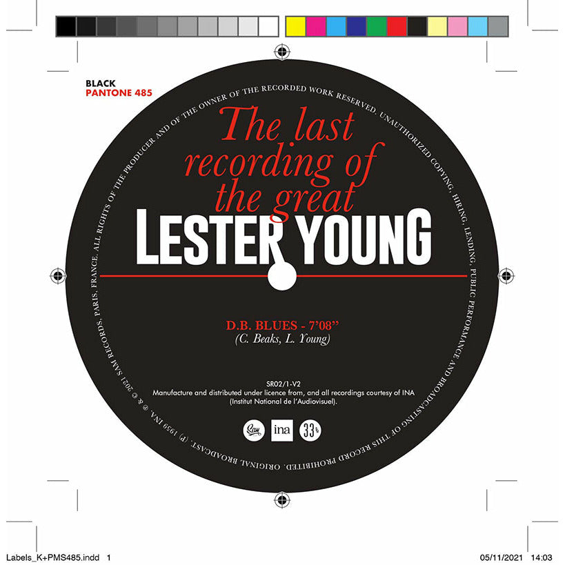 Lester Young - Le Dernier Message de Lester Young Barclay - Sam Records LP + 10” { Vinyl LP }