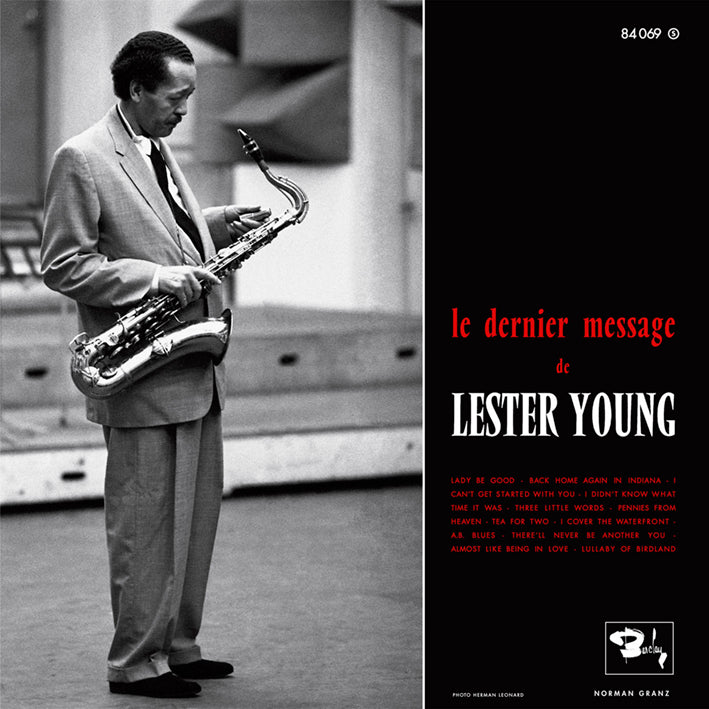 Lester Young - Le Dernier Message de Lester Young Barclay - Sam Records LP { Vinyl LP }