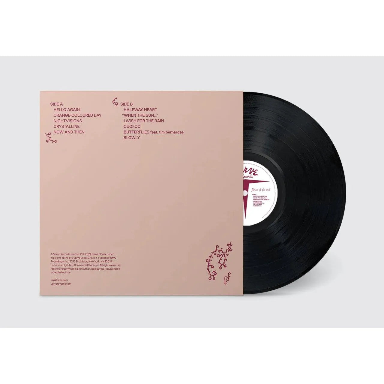 Liana Flores - Flower of the Soul - LP { Vinyl LP }