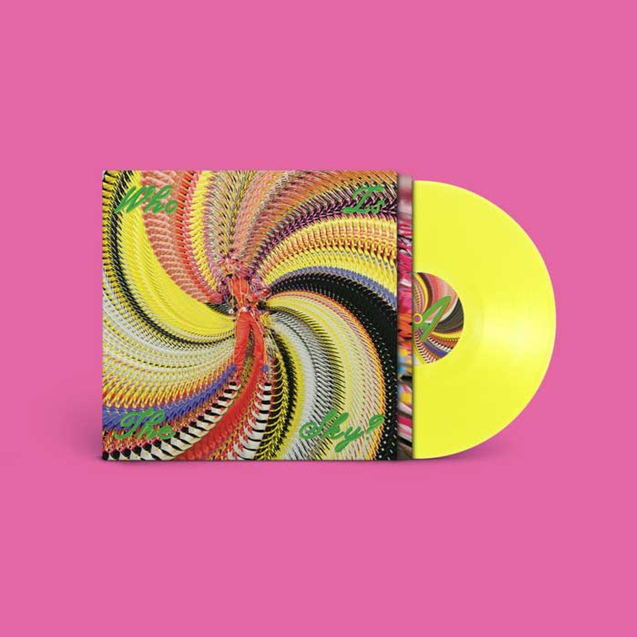 David Byrne - Who Is The Sky? - Yellow LP { Vinyl LP }