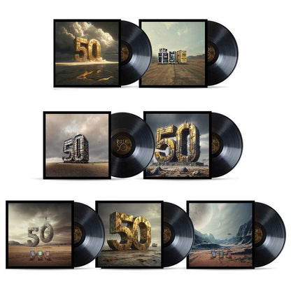 Rush - Rush 50 (Deluxe) - 7x LP & Book Box Set { Vinyl LP }