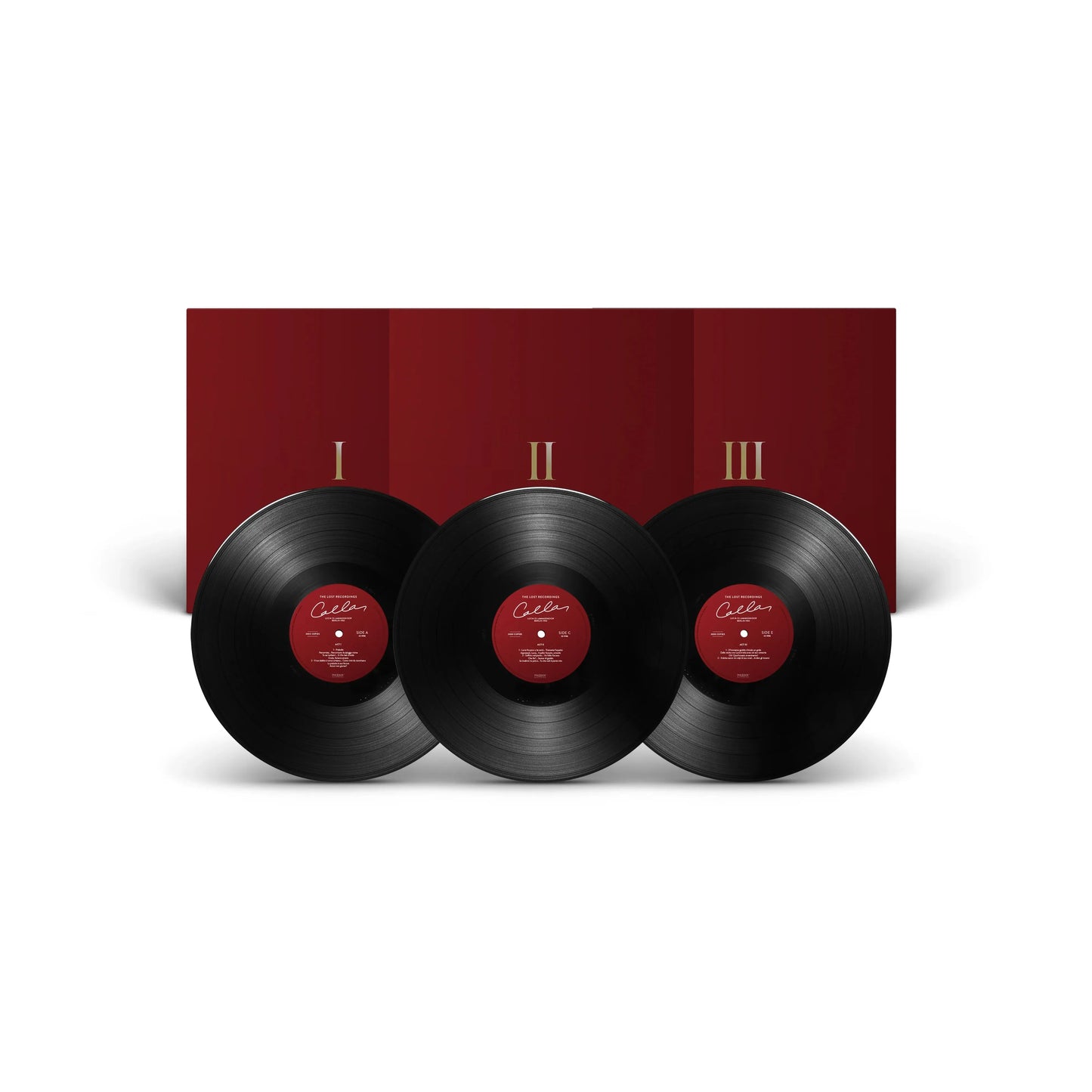 Maria Callas, von Karajan - Donizetti: Lucia Di Lammermoor - Berlin 1955 - The Lost Recordings Box Set LP { Vinyl LP }