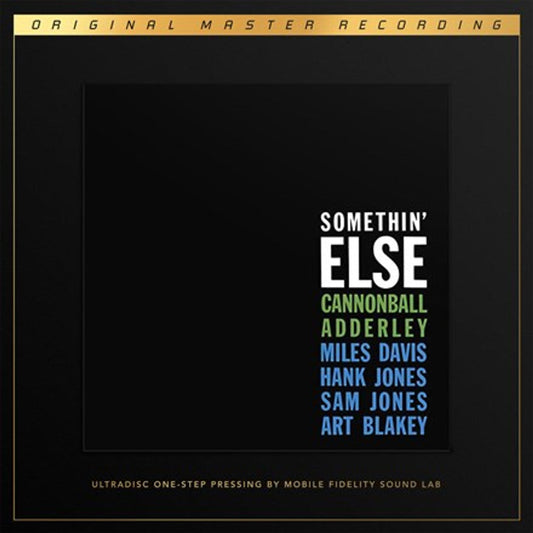 Cannonball Adderley - Somethin' Else - (MFSL UltraDisc One-Step 45rpm Vinyl 2LP Box Set) { Vinyl LP }