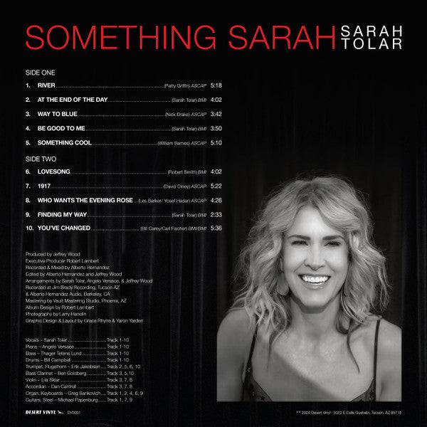 Sarah Tolar - Something Sarah - LP { Vinyl LP }