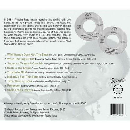 Francine Reed - Early Solo Recordings & Unreleased 80s Masters - CD { Vinyl LP }