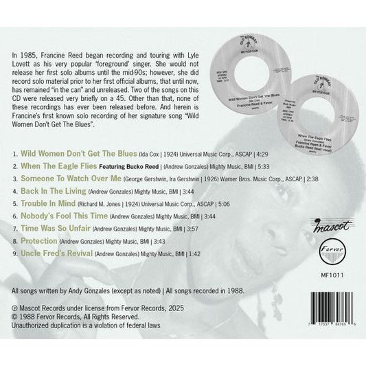 Francine Reed - Early Solo Recordings & Unreleased 80s Masters - CD { Vinyl LP }