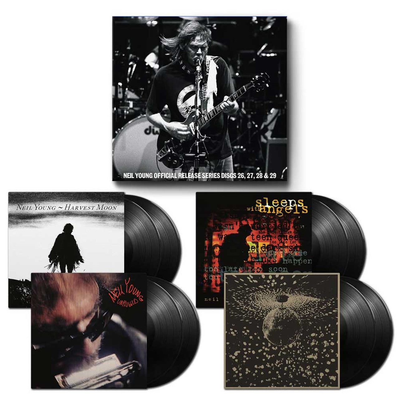 Neil Young - Official Release Series Discs 26, 27, 28 & 29 - LP Box Set { Vinyl LP }
