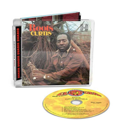 Curtis Mayfield - Roots - Quadio Blu-Ray Audio Disc { Vinyl LP }