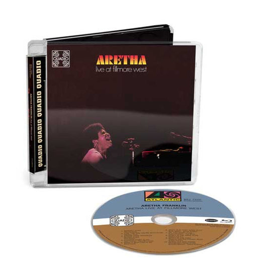 Aretha Franklin - Live at Fillmore West - Quadio Blu-Ray Audio Disc { Vinyl LP }