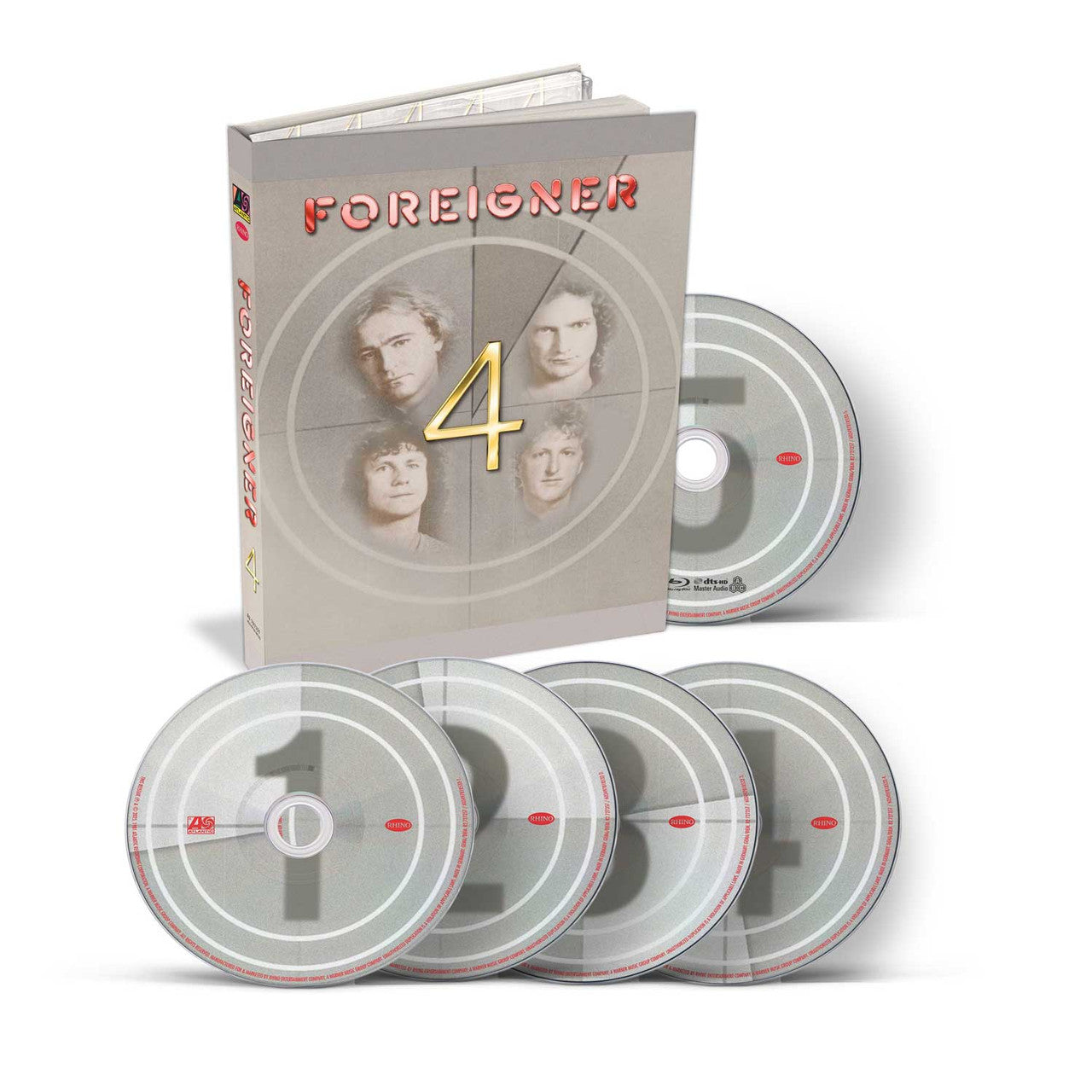 Foreigner - 4 (Deluxe) - CD/Blu-Ray Box Set { Vinyl LP }