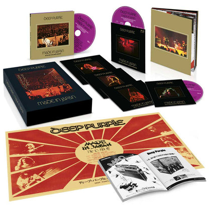 Deep Purple - Made in Japan (Super Deluxe Edition) - CD & BluRay Audio Boxset { Vinyl LP }