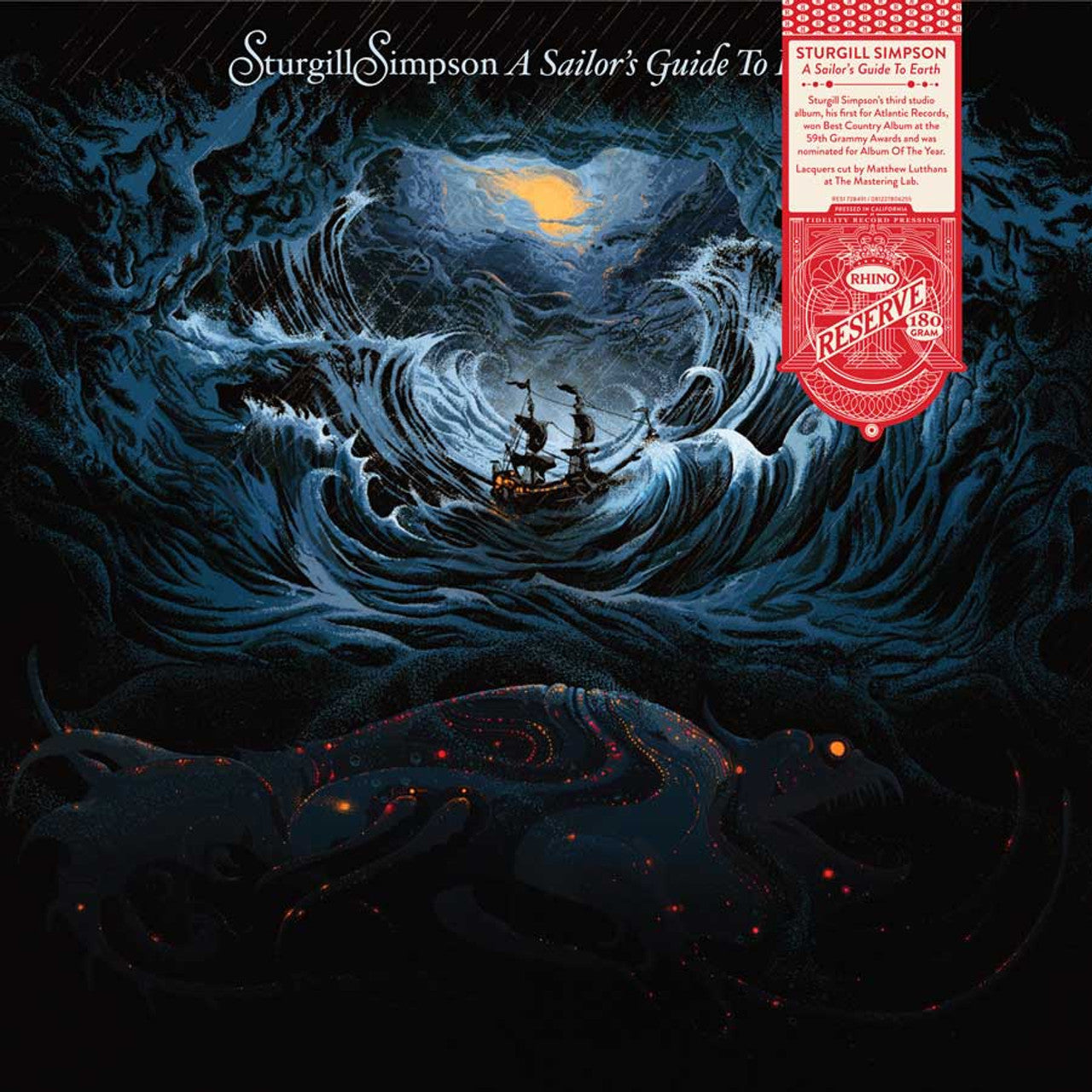 Sturgill Simpson - A Sailor's Guide To Earth - Rhino Reserve LP { Vinyl LP }