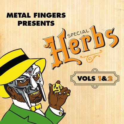 MF DOOM - Metal Fingers Presents: Special Herbs Vol. 1 & 2 - LP { Vinyl LP }
