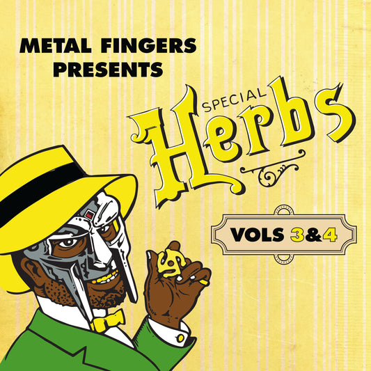 MF DOOM - Metal Fingers Presents: Special Herbs Vol. 3 & 4 - LP { Vinyl LP }