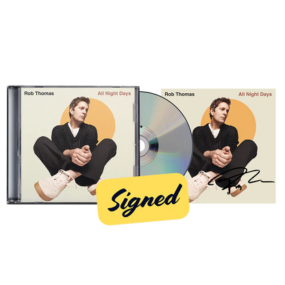 Rob Thomas - All Night Days (Signed) - CD { Vinyl LP }