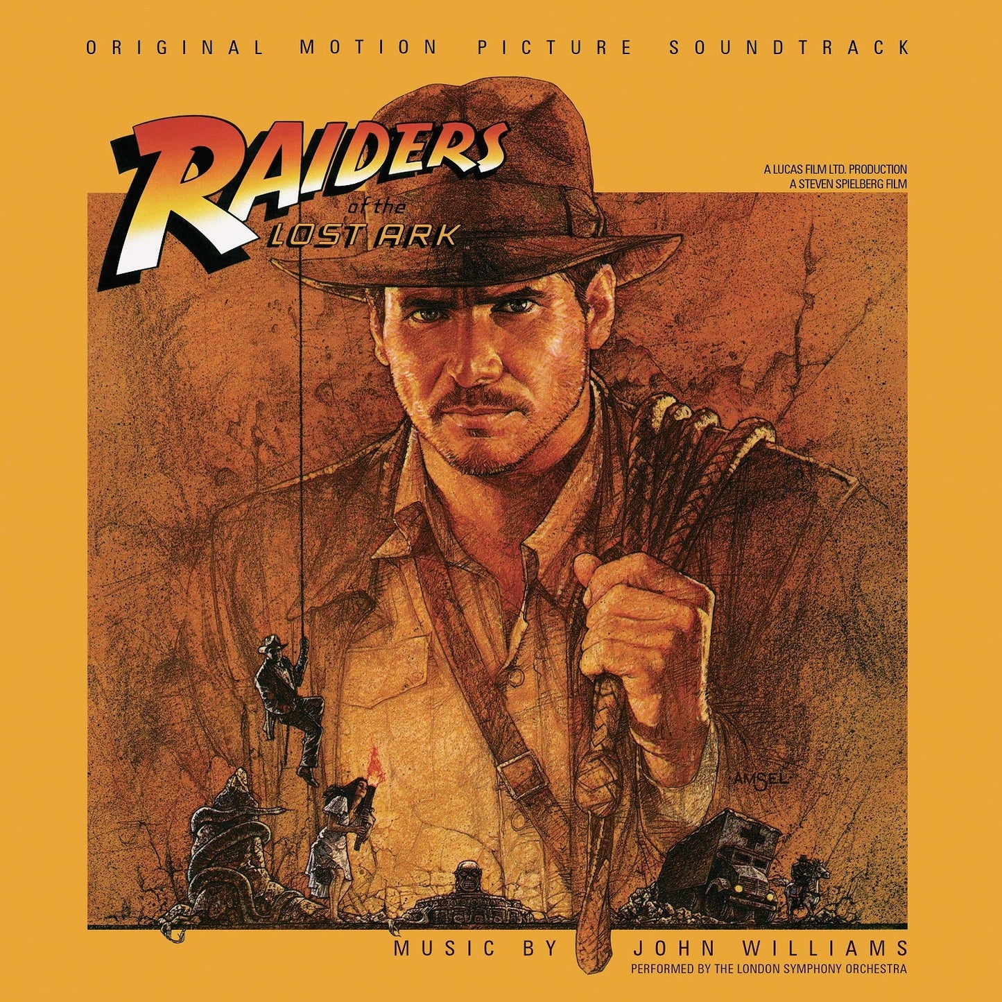 Indiana Jones and the Raiders of the Lost Ark - Original Soundtrack - LP { Vinyl LP }