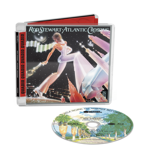Rod Stewart - Atlantic Crossing (Quadio) - Blu-ray Audio Disc { Vinyl LP }