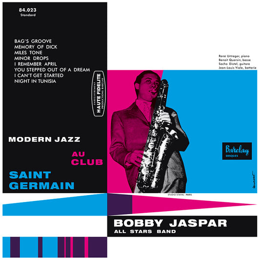 Bobby Jaspar - Modern Jazz au Club Saint-Germain - Sam LP { Vinyl LP }