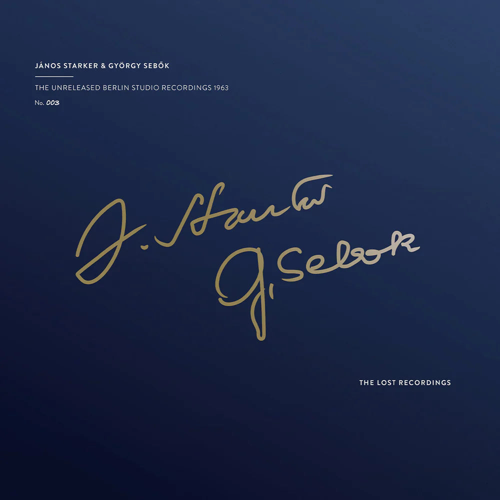 Janos Starker and Gyorgy Sebok - The Unreleased Berlin Studio Recordings 1963 - The Lost Recordings LP { Vinyl LP }