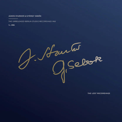 Janos Starker and Gyorgy Sebok - The Unreleased Berlin Studio Recordings 1963 - The Lost Recordings LP { Vinyl LP }