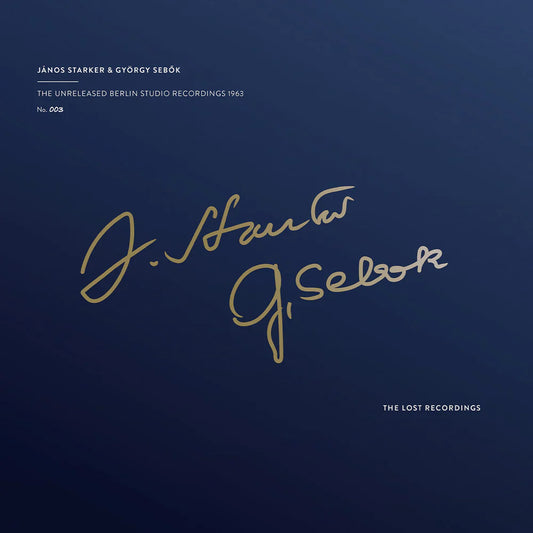 Janos Starker and Gyorgy Sebok - The Unreleased Berlin Studio Recordings 1963 - The Lost Recordings LP { Vinyl LP }