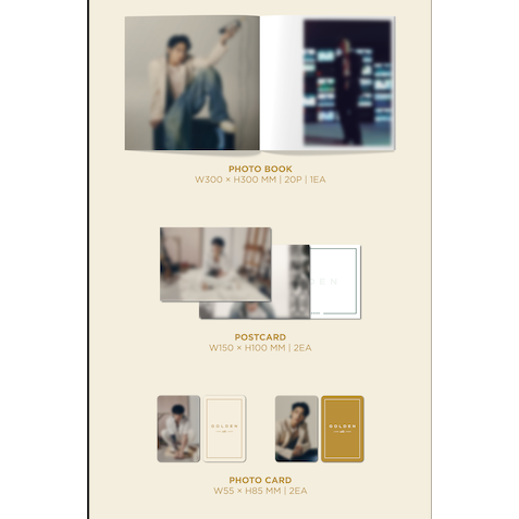 Jungkook - Golden - LP { Vinyl LP }