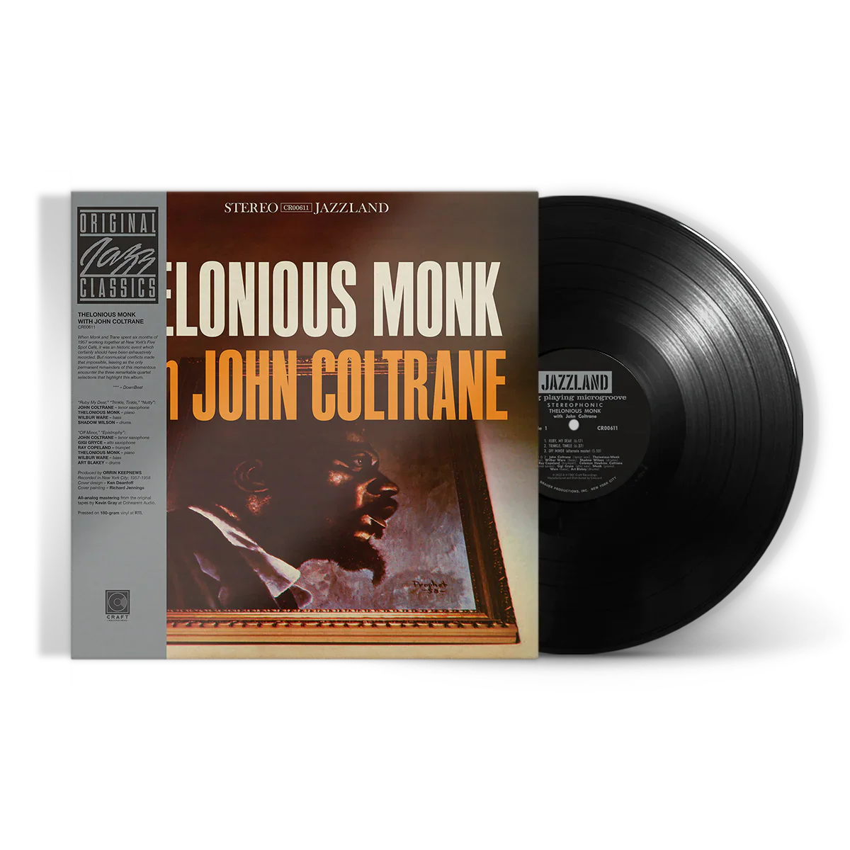 Thelonious Monk - Thelonious Monk with John Coltrane - OJC LP { Vinyl LP }