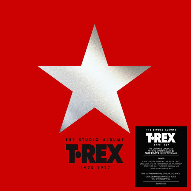 T. Rex - The Studio Albums: 1970-1977 - LP Box Set { Vinyl LP }