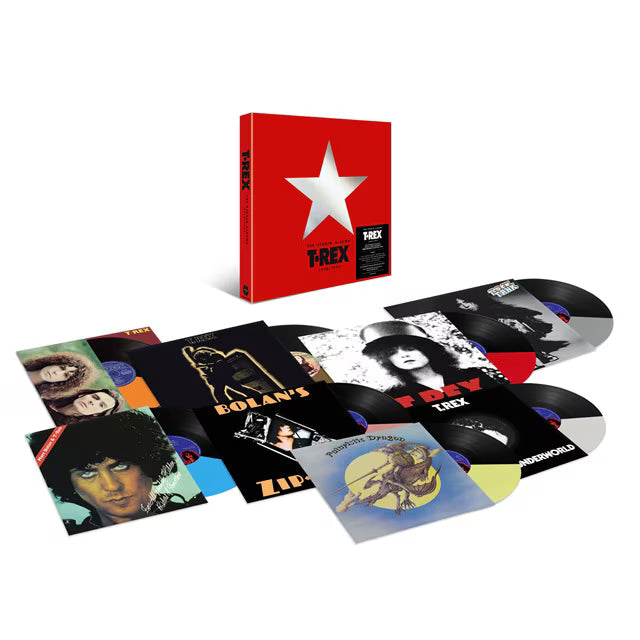 T. Rex - The Studio Albums: 1970-1977 - LP Box Set { Vinyl LP }