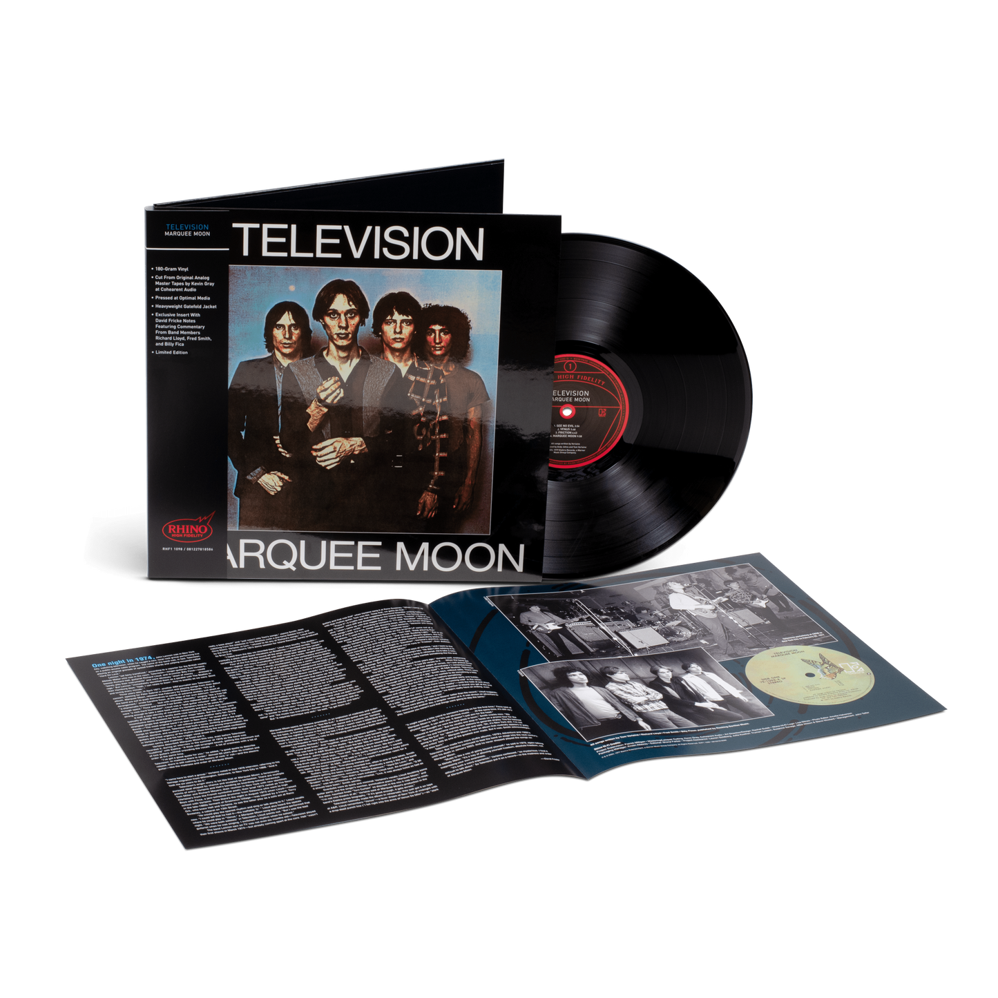 Television - Marquee Moon - Rhino Hi-Fi LP { Vinyl LP }