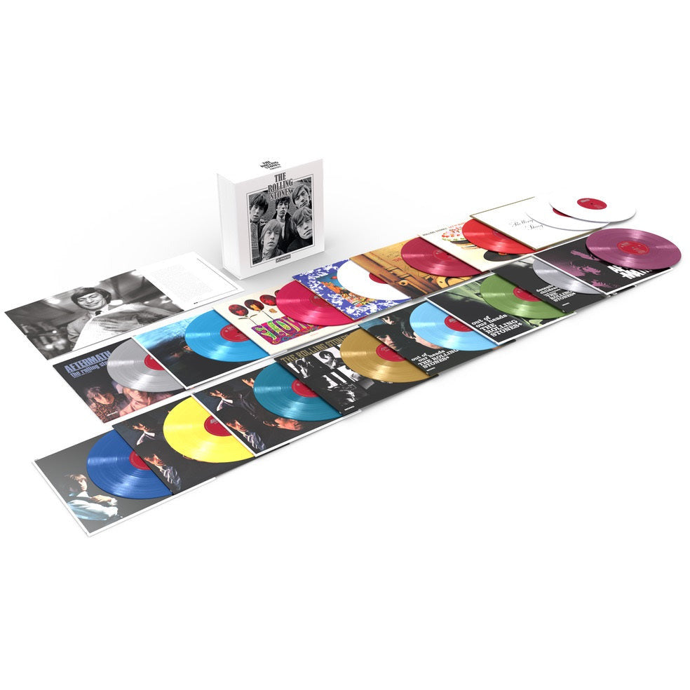 The Rolling Stones - In Mono - 16x Color LP Box Set { Vinyl LP }