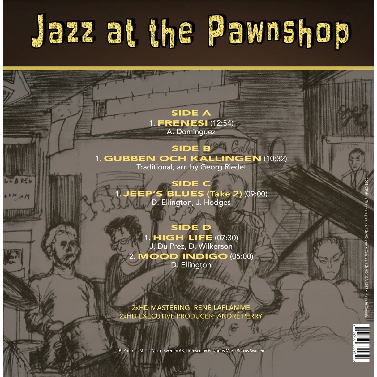 Jazz at the Pawnshop - Late Night - 2xHD LP (With Cosmetic Damage) { Vinyl LP }