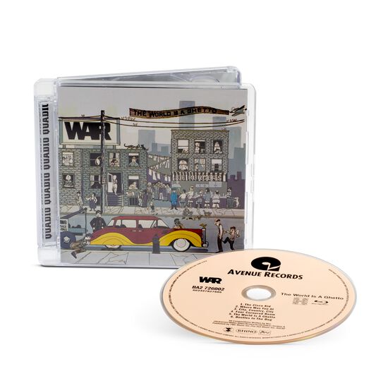 WAR - The World Is a Ghetto - (Quadio) Blu-Ray Audio Disc { Vinyl LP }